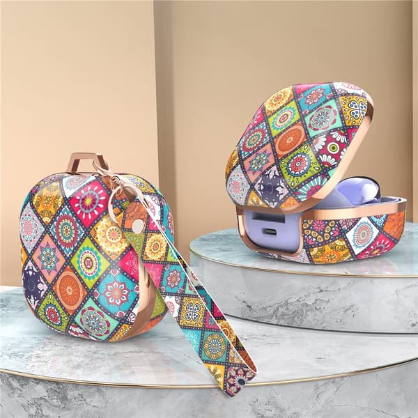 AHASTYLE Galaxy Buds 2/2 Pro/Pro/Live Skal Pattern Boho