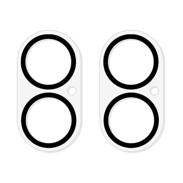 iPhone 17 2-PACK Linsskydd Härdat Glas