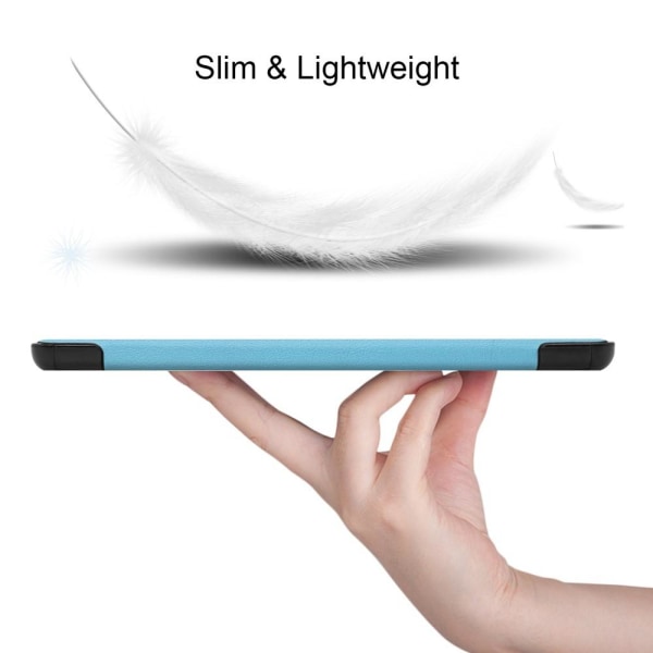 Huawei MatePad T8 - Tri-Fold Fodral - Ljus Blå LightBlue Ljus Blå