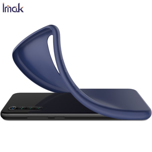 Samsung Galaxy A20s - IMAK Matt TPU Skal - Blå Blue Blå