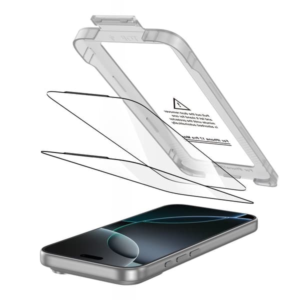 Tech-Protect iPhone 17 Pro Max 2-PACK Skärmskydd Quick Set+