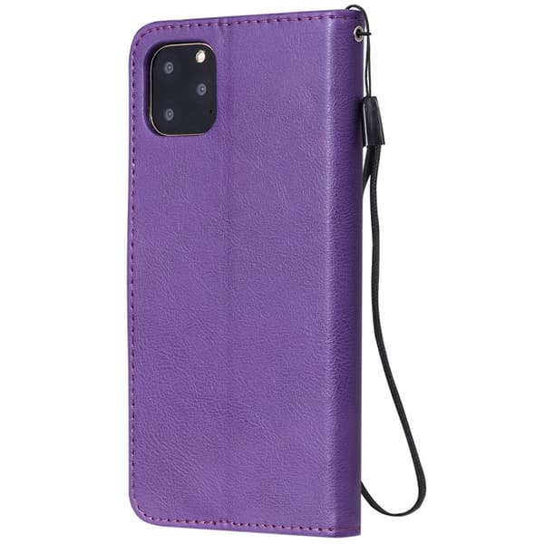iPhone 11 Pro Max - Plånboksfodral - Lila Purple Lila