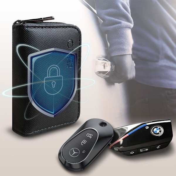 Tech-Protect RFID Signalblockerande Fodral Svart