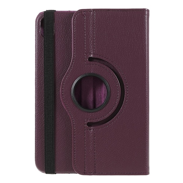 iPad Mini 2024/2021 Fodral 360° Rotation Litchi Lila