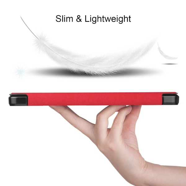 Samsung Galaxy Tab A7 10.4 Fodral Shockproof Tri-Fold Röd Red Röd