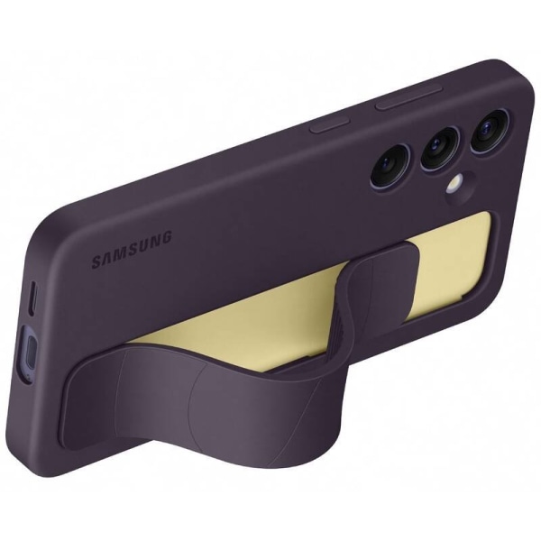 Samsung Galaxy S24 Skal Standing Grip Dark Violet