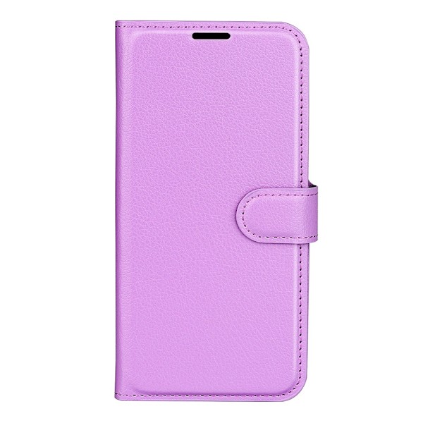 OnePlus Nord 4 Fodral Litchi Läder Lila
