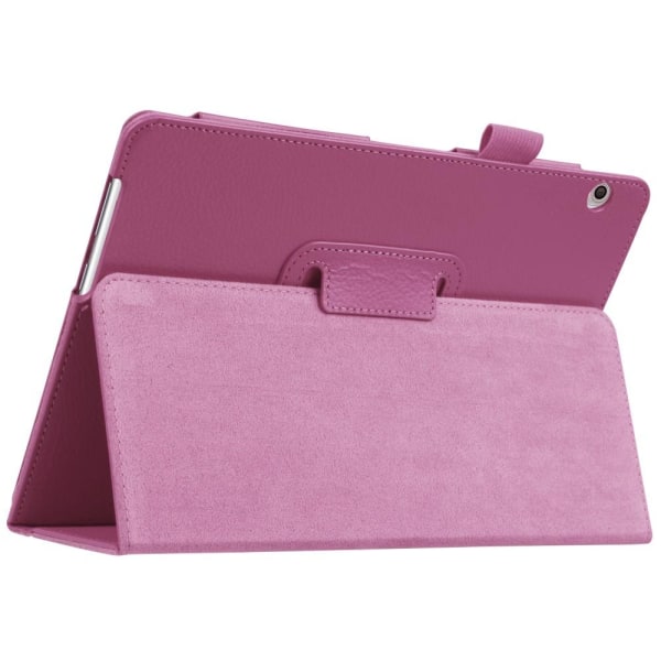 Huawei MediaPad T3 10 - Litchi läderfodral - Lila Purple Lila