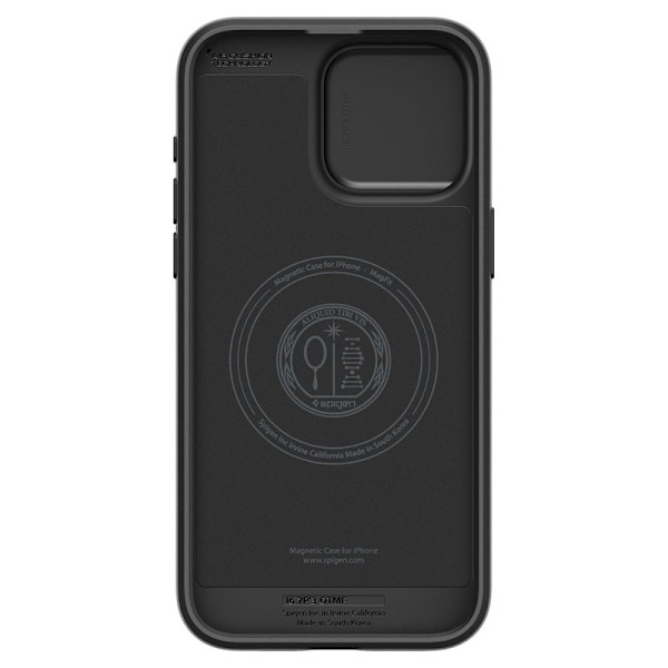 Spigen iPhone 15 Pro Max Skal MagSafe Optik Armor Svart