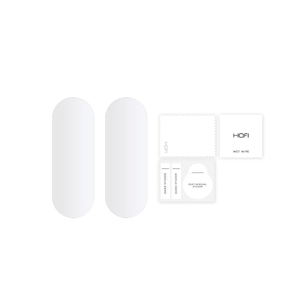 HOFI Xiaomi Mi Smart Band 5/6 2-PACK Pro+ Skärmskydd HydroFlex