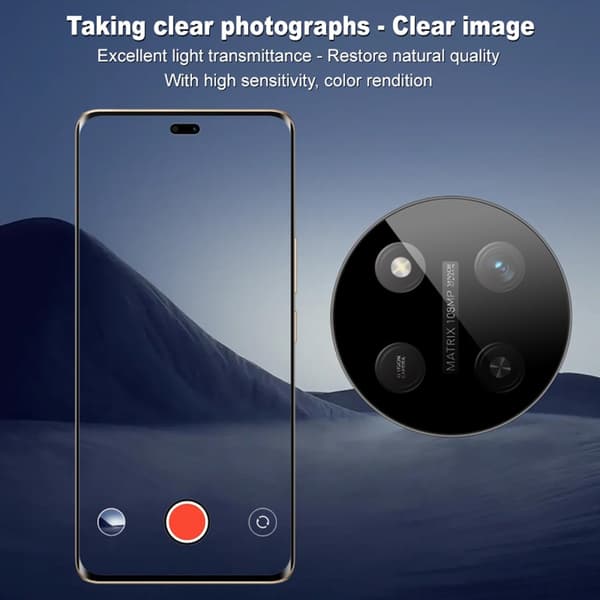 IMAK Honor Magic7 Lite Linsskydd Härdat Glas Svart