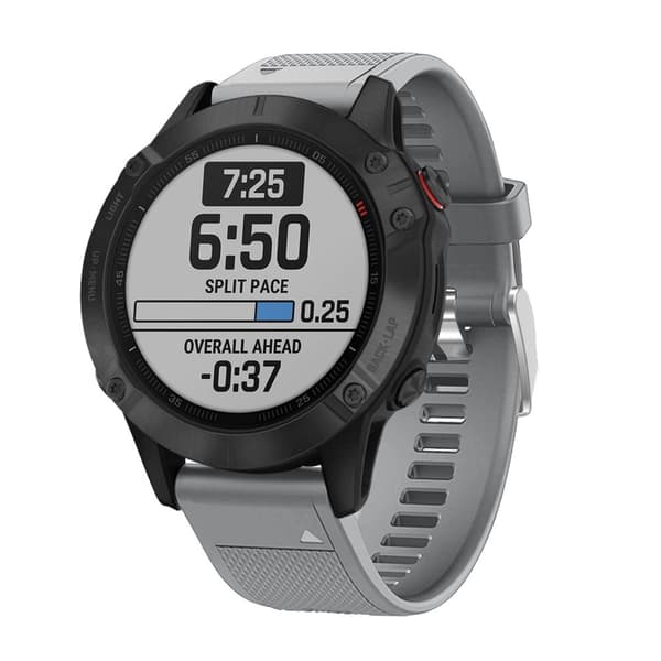 Sport Silikon Armband Garmin Grå