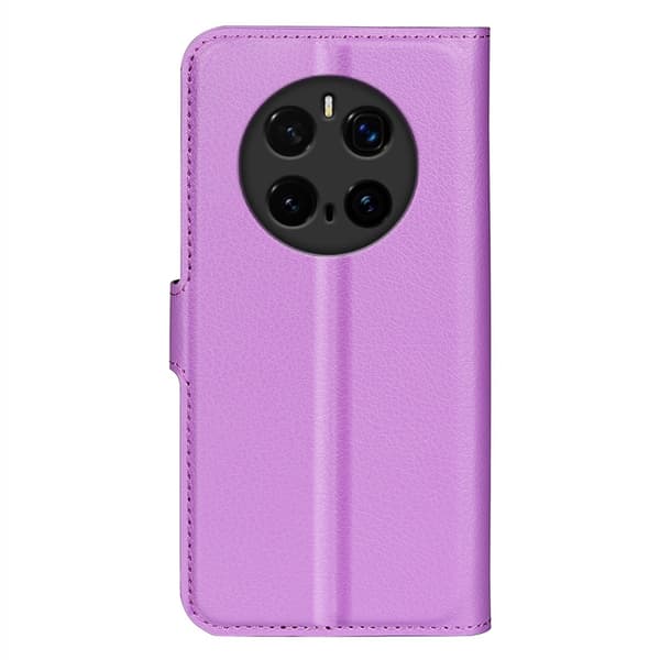 Honor Magic7 Pro Fodral Litchi Läder Lila