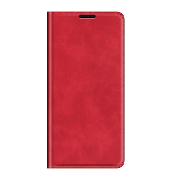Nokia G10 / G20 Fodral Skin Touch Läder Röd