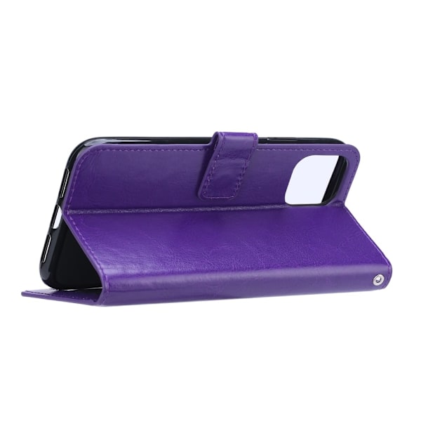 Samsung Galaxy A71 - Crazy Horse Fodral - Lila Purple Lila