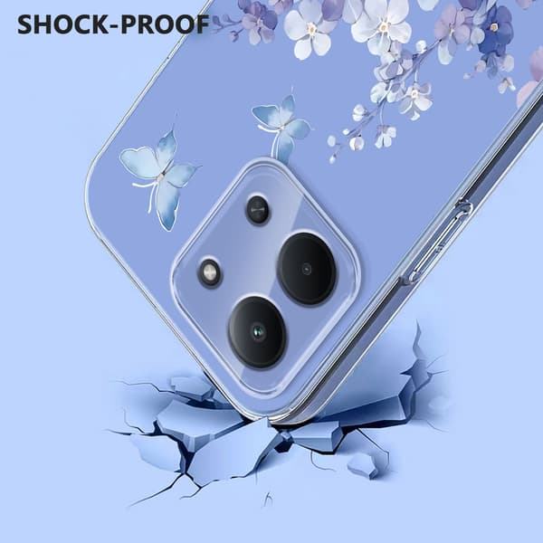 Xiaomi Redmi 15C Skal Med Tryck Blommor