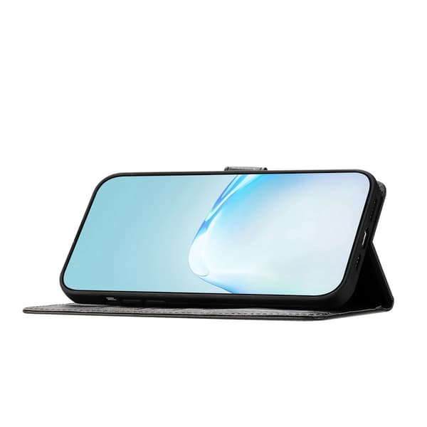 Honor X5c Plus Fodral Läder Svart