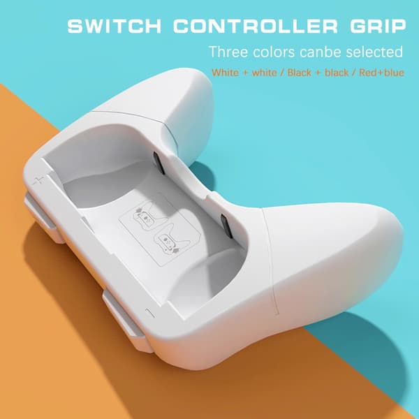 Nintendo Switch OLED 2 st Joy-Con Grepp Vit