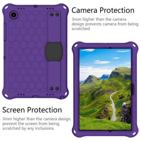 Galaxy Tab A8 10.5 Skal Honeycomb EVA Shockproof Kickstand