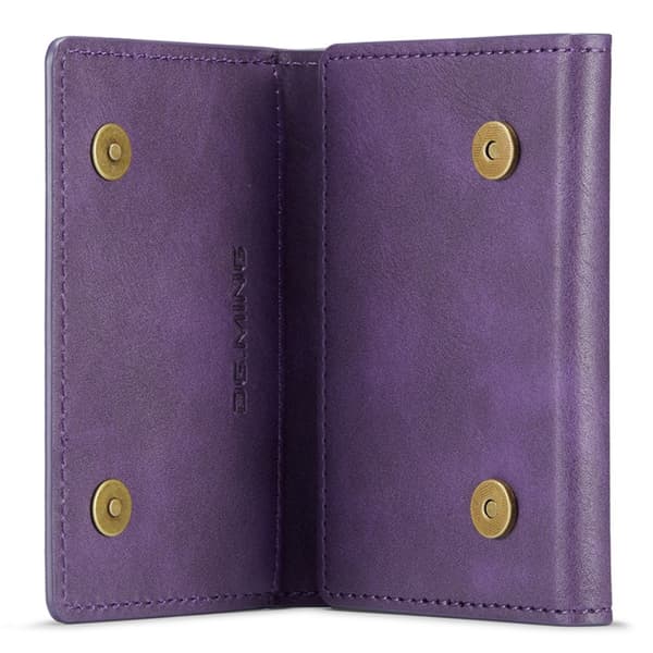 DG.MING Plånbok RFID Skydd Med Sedelficka Lila
