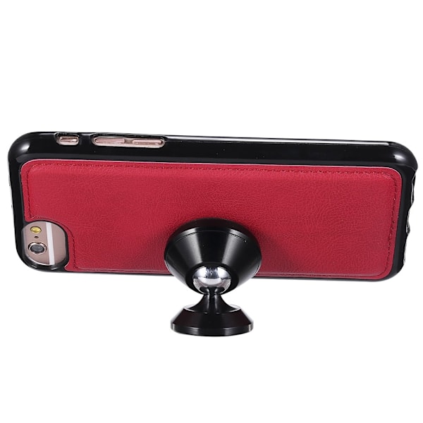 iPhone 6/7/8/SE (2020/2022) - 2in1 Magnet/Plånboksfodral - Röd Red Röd