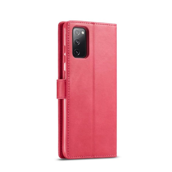 Samsung Galaxy S20 FE - LC.IMEEKE Fodral - Röd/Rosa Röd/Rosa
