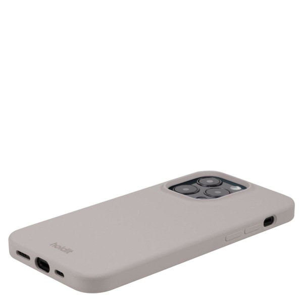 holdit iPhone 15 Pro Max Mobilskal Silikon Taupe