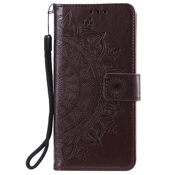 OnePlus Nord 2 5G - Mandala Läder Fodral - Brun