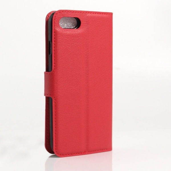 iPhone 7/8/SE (2020/2022) - Litchi Plånboksfodral - Röd Röd