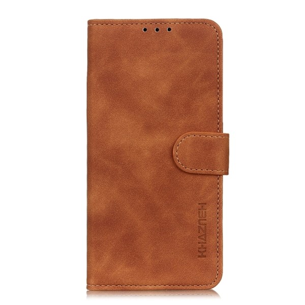 KHAZNEH OnePlus 11 5G Fodral Retro Läder Brun