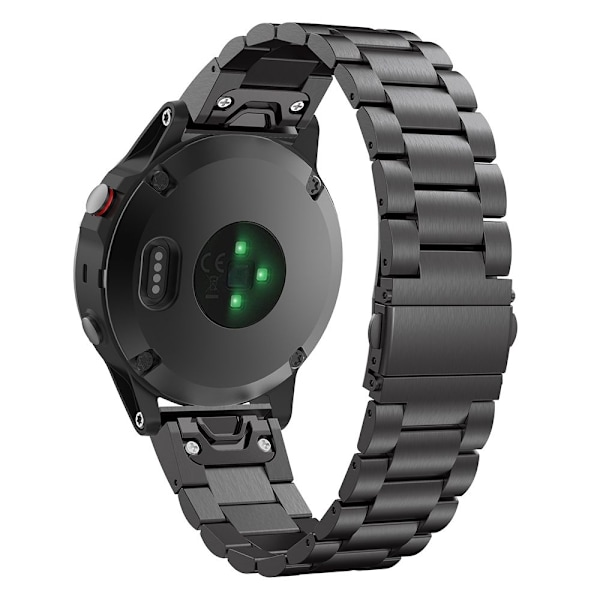 Tech-Protect Garmin Fenix 3/5X/6X/7X Armband Stainless Svart
