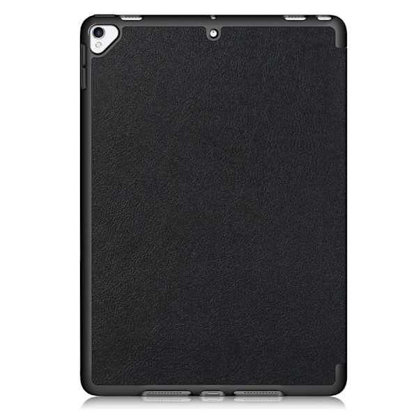 iPad 10.2 2019/2020/2021 Fodral Läder Tri-Fold Pennhållare Svart