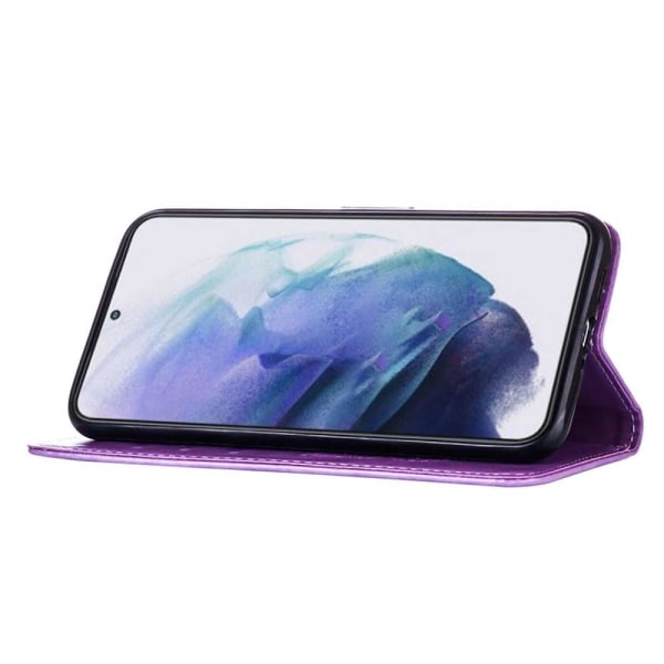 Samsung Galaxy S23 Plus Fodral Fjäril Lila