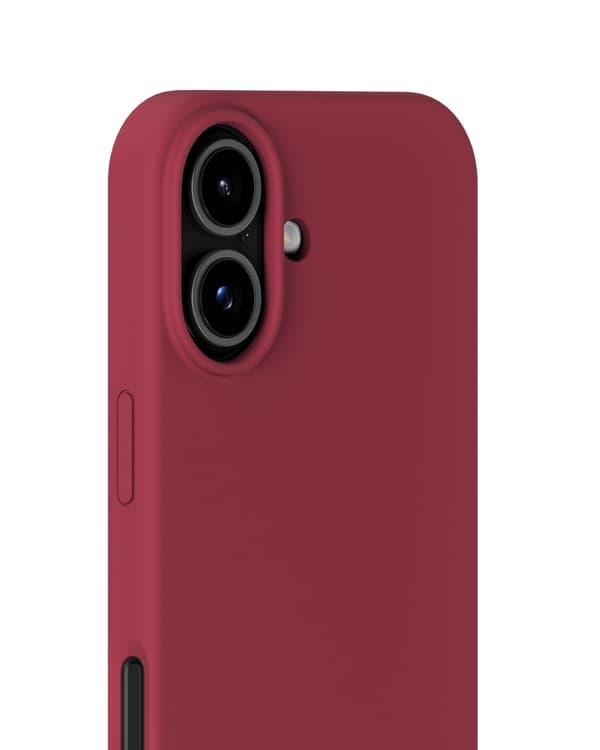 holdit iPhone 17 Mobilskal Silikon Red Velvet