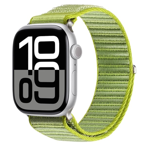 DUX DUCIS Apple Watch 38/40/41/42 mm Armband Nylon Loop Grön