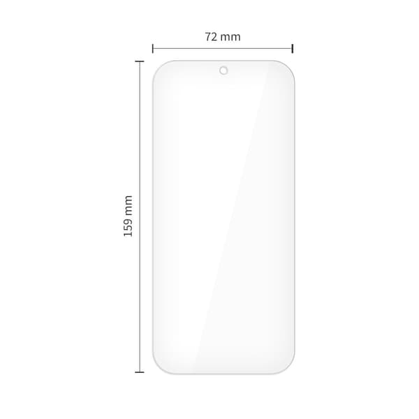 Tech-Protect Google Pixel 10 Pro XL/9 Pro XL 2-PACK Skärmskydd GlassFit+