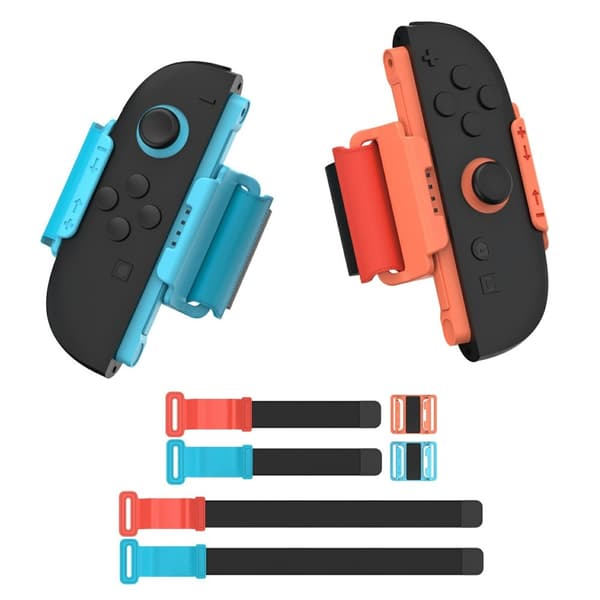 DOBE Nintendo Switch 2 Joy-Con Arm & Benrem Röd / Blå