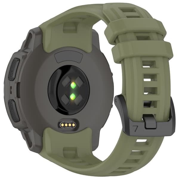 Garmin Instinct E 45 mm Klockarmband Silikon Grön