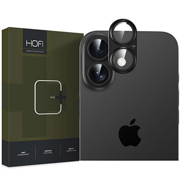 HOFI iPhone 16/16 Plus Linsskydd FullCam Pro+ Svart