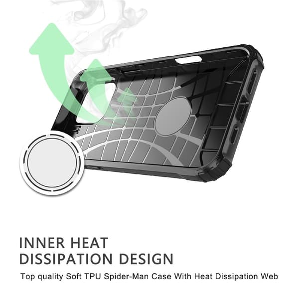 iPhone 16 Pro Skal Shockproof Armor Hybrid Svart