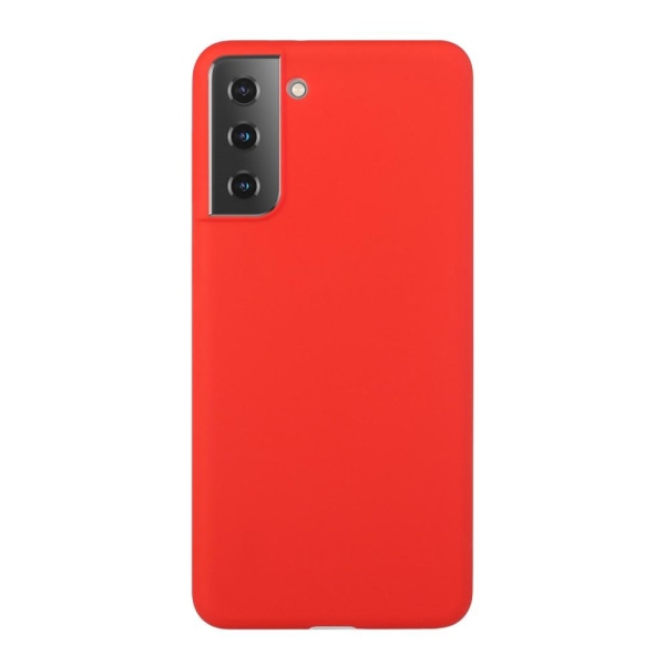 Samsung Galaxy S21 Plus - Matt TPU Skal - Röd Red Röd