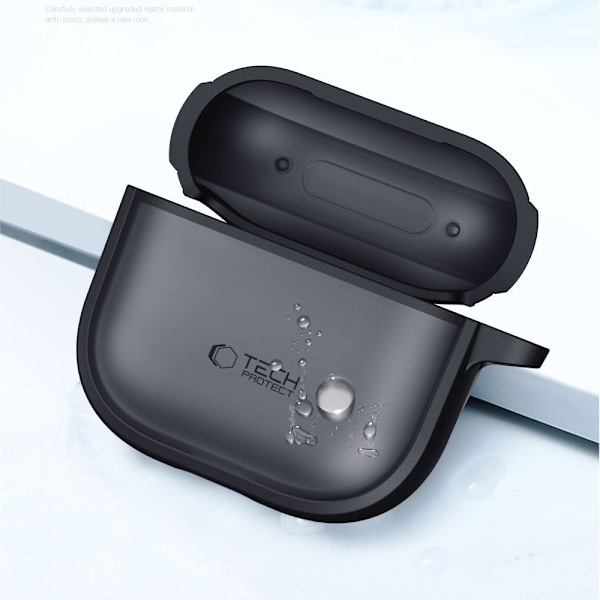 Tech-Protect AirPods 4 Skal MagMat Matt Svart