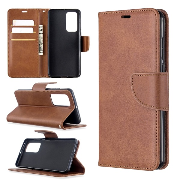 Huawei P40 - Plånboksfodral - Brun Brown Brun