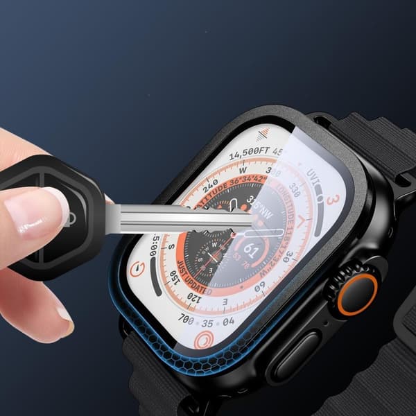 Tech-Protect Apple Watch Ultra 49 mm 2-PACK Skärmskydd GlassRing