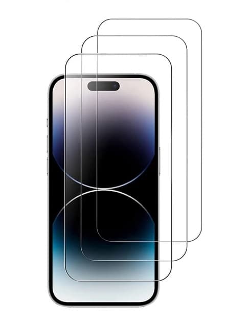 3-Pack - iPhone 17/17 Pro Härdat Glas Skärmskydd