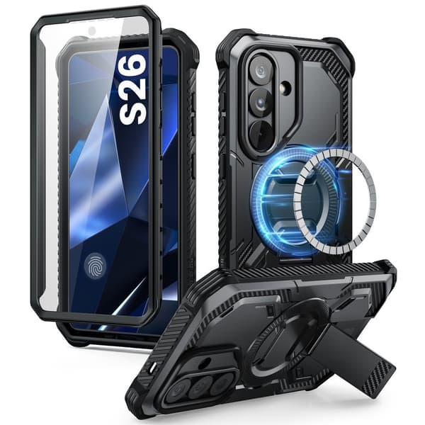 Supcase Samsung Galaxy S26 Skal MagSafe Iblsn ArmorBox Svart