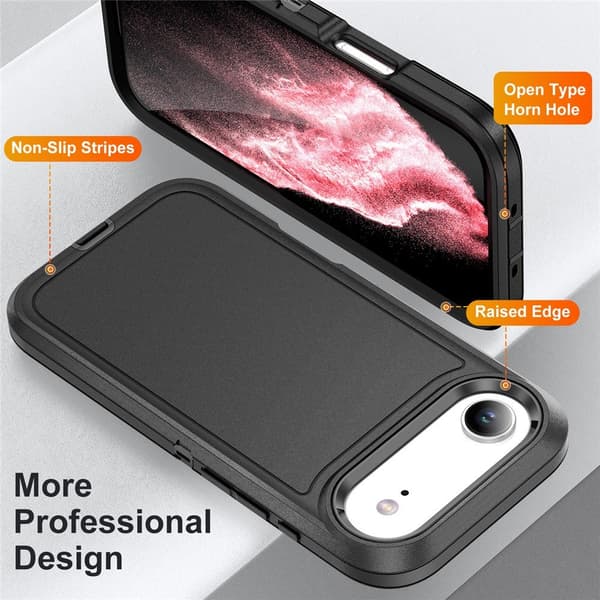 iPhone Air Skal Extreme Shockproof Svart