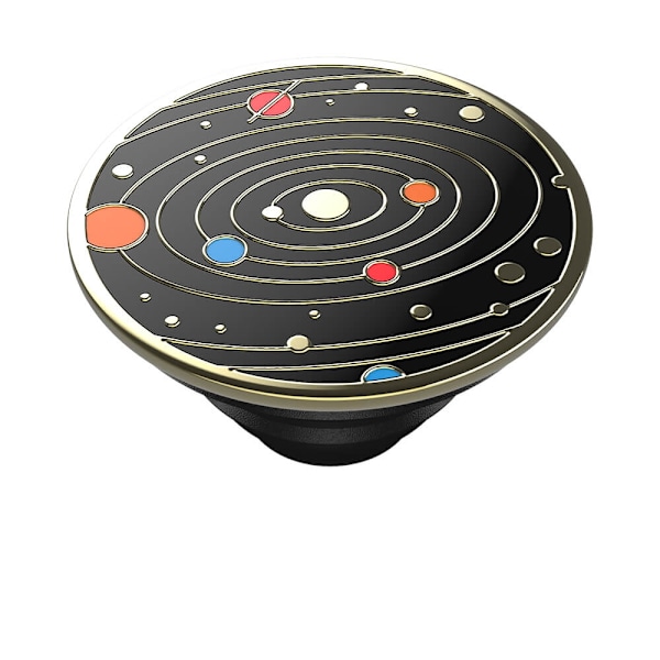 PopSockets Avtagbart Grip med Ställfunktion Premium Enamel Solar flare