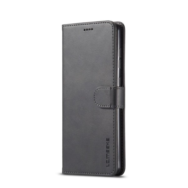 Samsung Galaxy A41 - LC.IMEEKE Plånboksfodral - Svart Black Svart