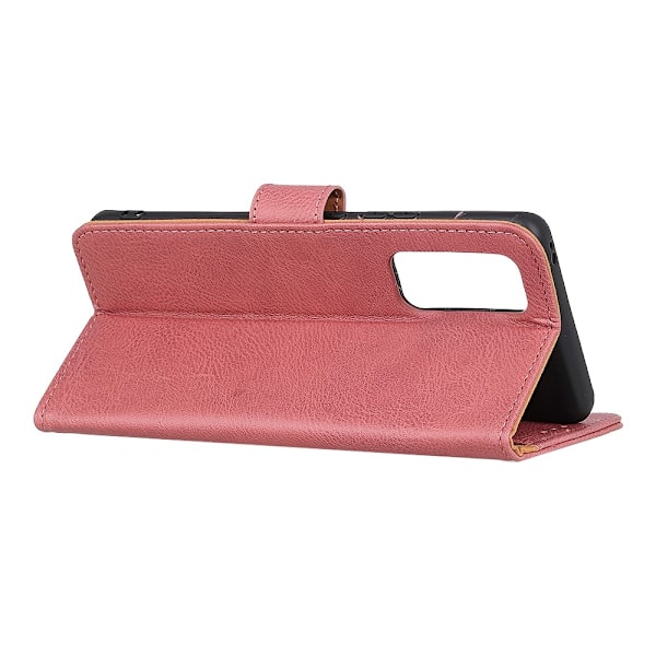 OnePlus 9 - KHAZNEH Läder Fodral - Rosa Pink Rosa